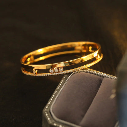 [Lumi Jewels]Move Romane Diamond Bangle Bracelet