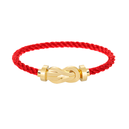 [Lumi Jewels]CHANCE LARGE 8 FIGURE BUCKLE NO DIAMOND BRACELET GOLD