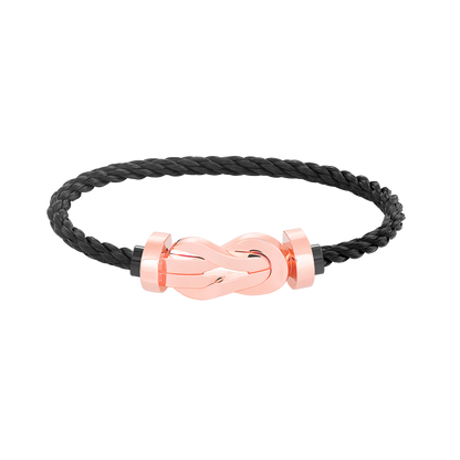 [Lumi Jewels]CHANCE LARGE 8 FIGURE BUCKLE NO DIAMOND BRACELET ROSE GOLD