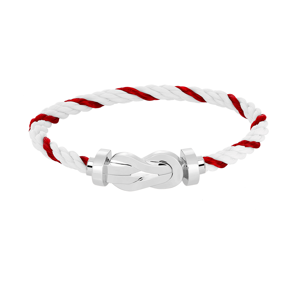 [Lumi Jewels]CHANCE LARGE 8 FIGURE BUCKLE NO DIAMOND BRACELET SILVER