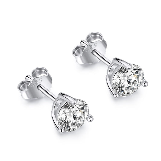 [Lumi Jewels]Dainty Round Shape Earrings