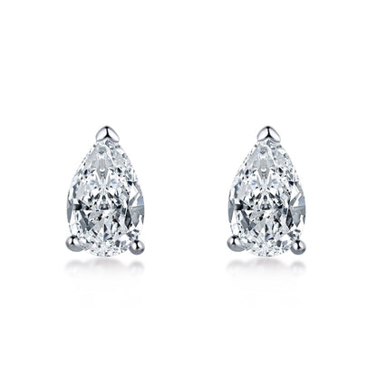[Lumi Jewels]Ornate Water Drop Shape Earrings