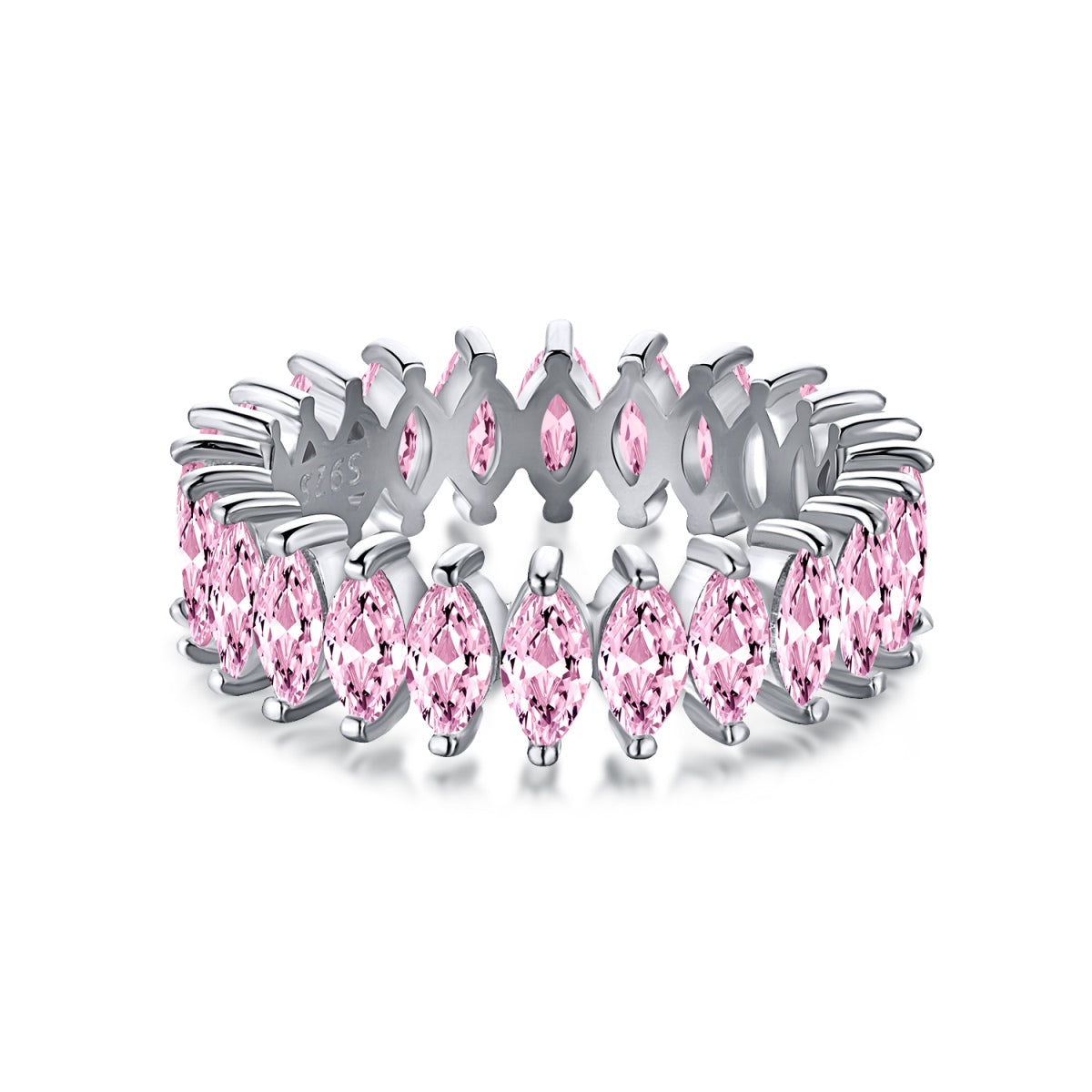 [Lumi Jewels]Gorgeous Marquise Cut Tennis Ring