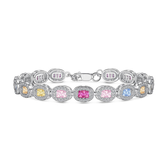 [Lumi Jewels]Exquisite Ornate Emerald Cut Daily Bracelet