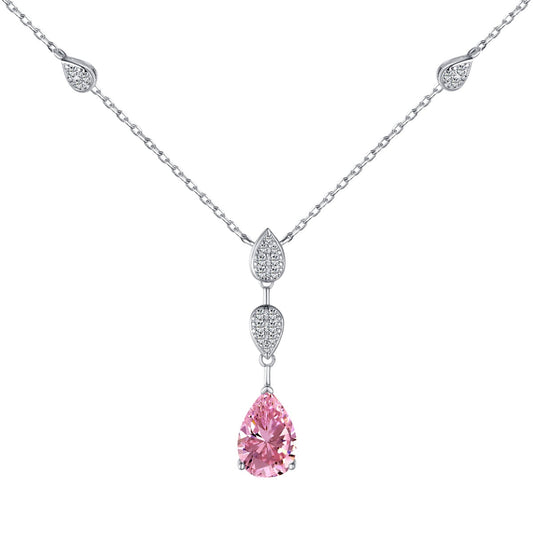 [Lumi Jewels]Dazzling Pear Cut Necklace