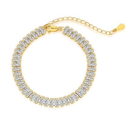 [Lumi Jewels]Exquisite Emerald Cut Daily Bracelet