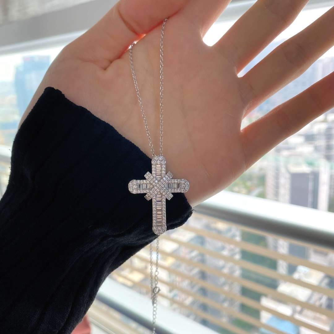 [Lumi Jewels]Gypsophila With Dimonds Necklace