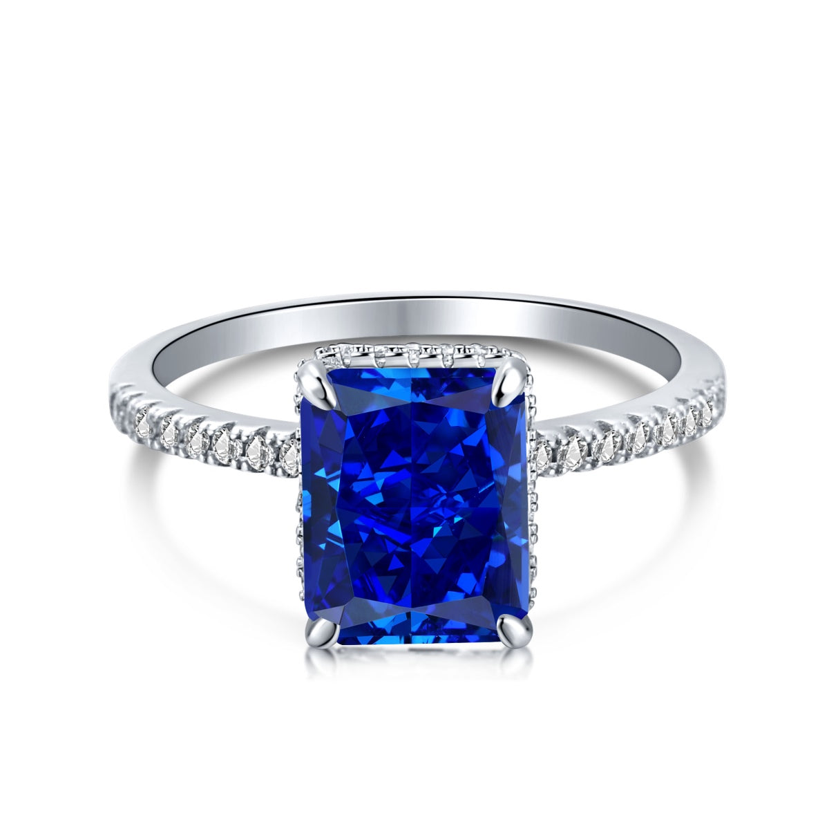 [Lumi Jewels]4.0 Carat Luxurious Engagement Ring
