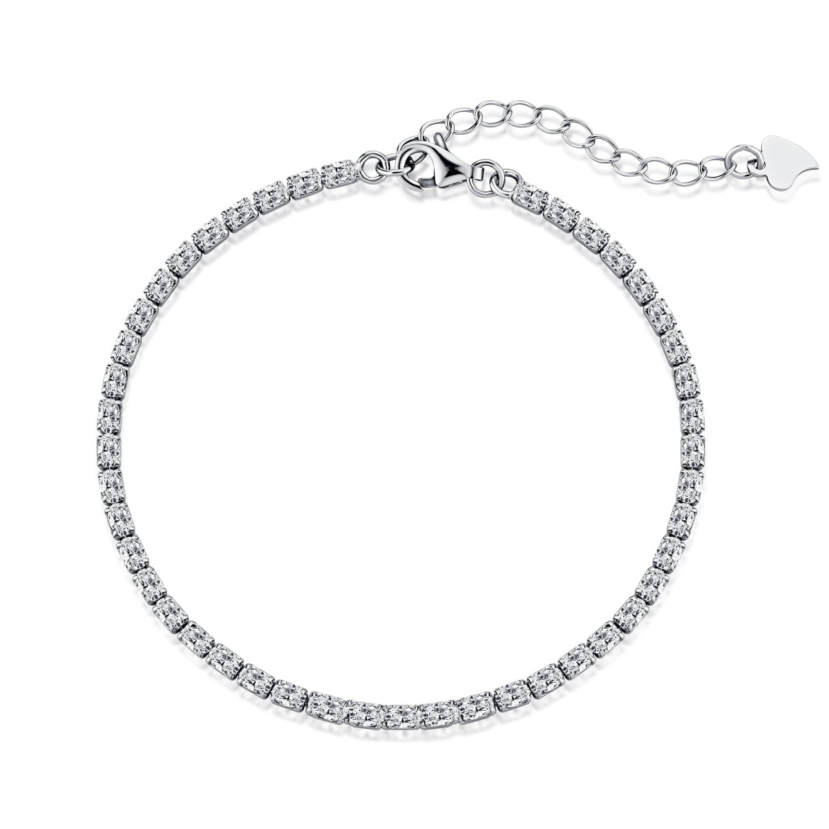 [Lumi Jewels]Elegant Emerald Cut Daily Bracelet