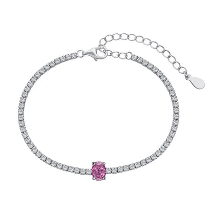 [Lumi Jewels]0.75 Carat Exquisite Oval Cut Daily Bracelet