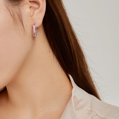[Lumi Jewels]Unique Round Cut Daily Earrings