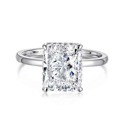 [Lumi Jewels]4.0 Carat Ornate Enchanting Radiand Cut Banquet Ring