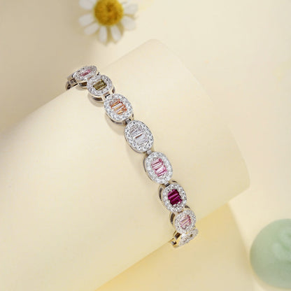 [Lumi Jewels]Exquisite Ornate Emerald Cut Daily Bracelet