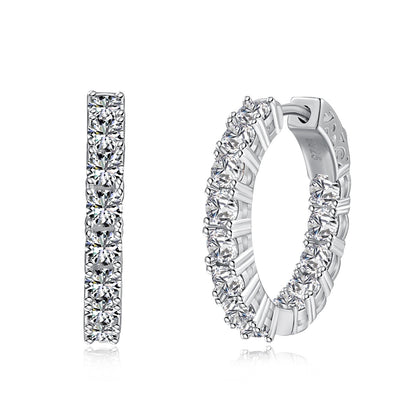 [Lumi Jewels]Unique Round Cut Daily Earrings
