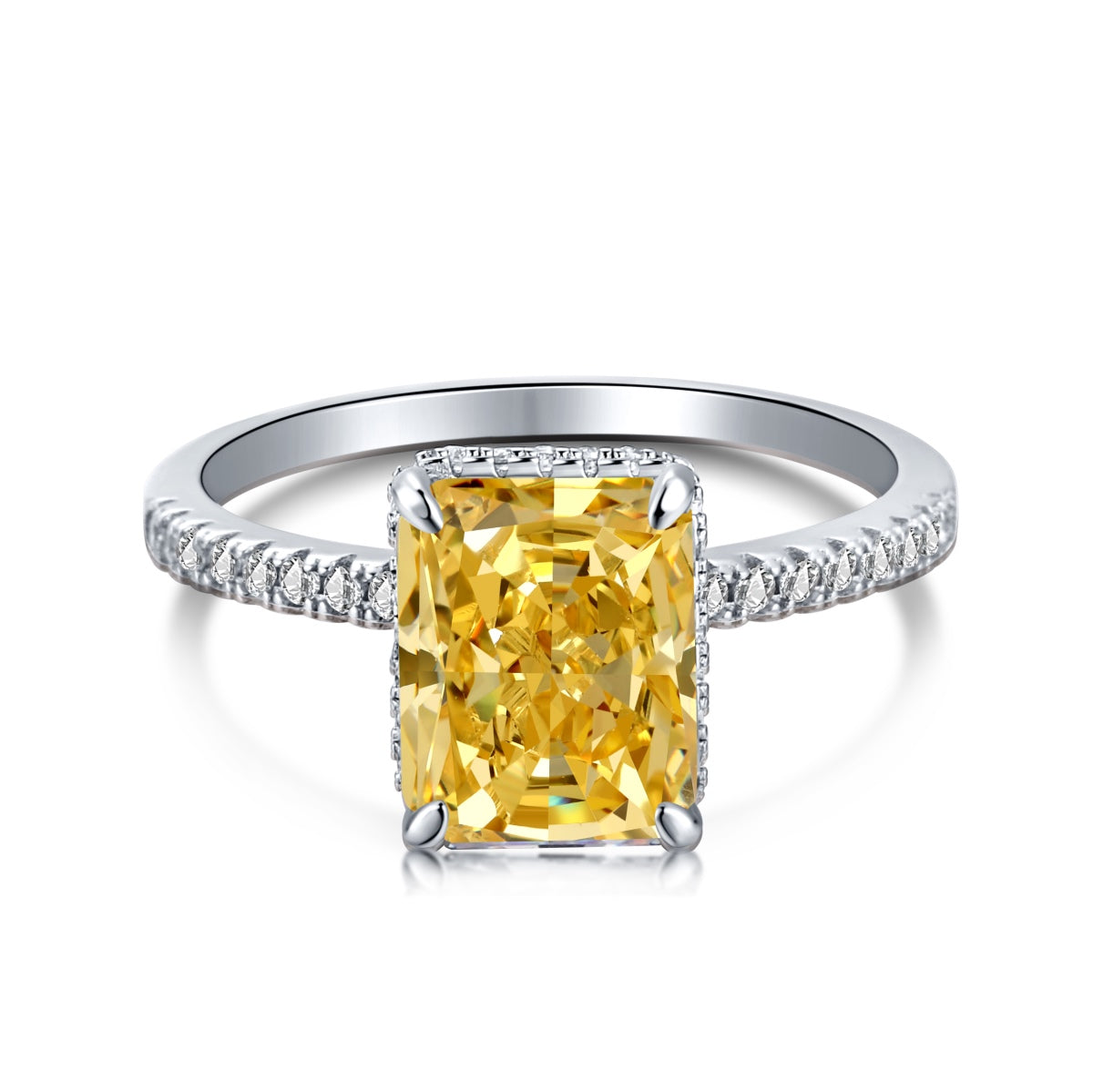 [Lumi Jewels]4.0 Carat Luxurious Engagement Ring