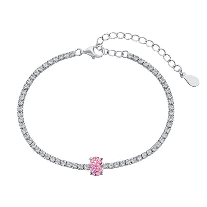 [Lumi Jewels]0.75 Carat Exquisite Oval Cut Daily Bracelet