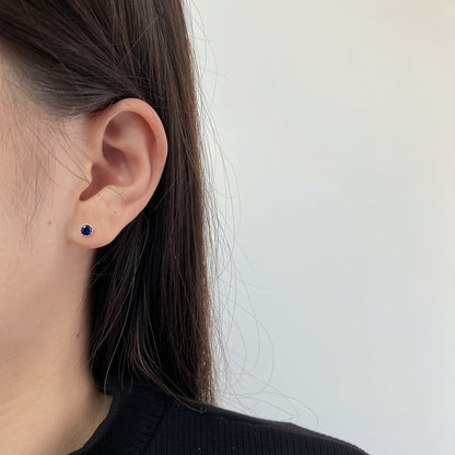 [Lumi Jewels]Sparkling Colorful Round Shape Earrings