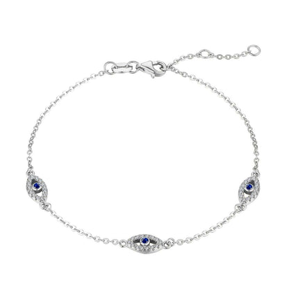 [Lumi Jewels]Evil Eye Shape Pendent Necklace