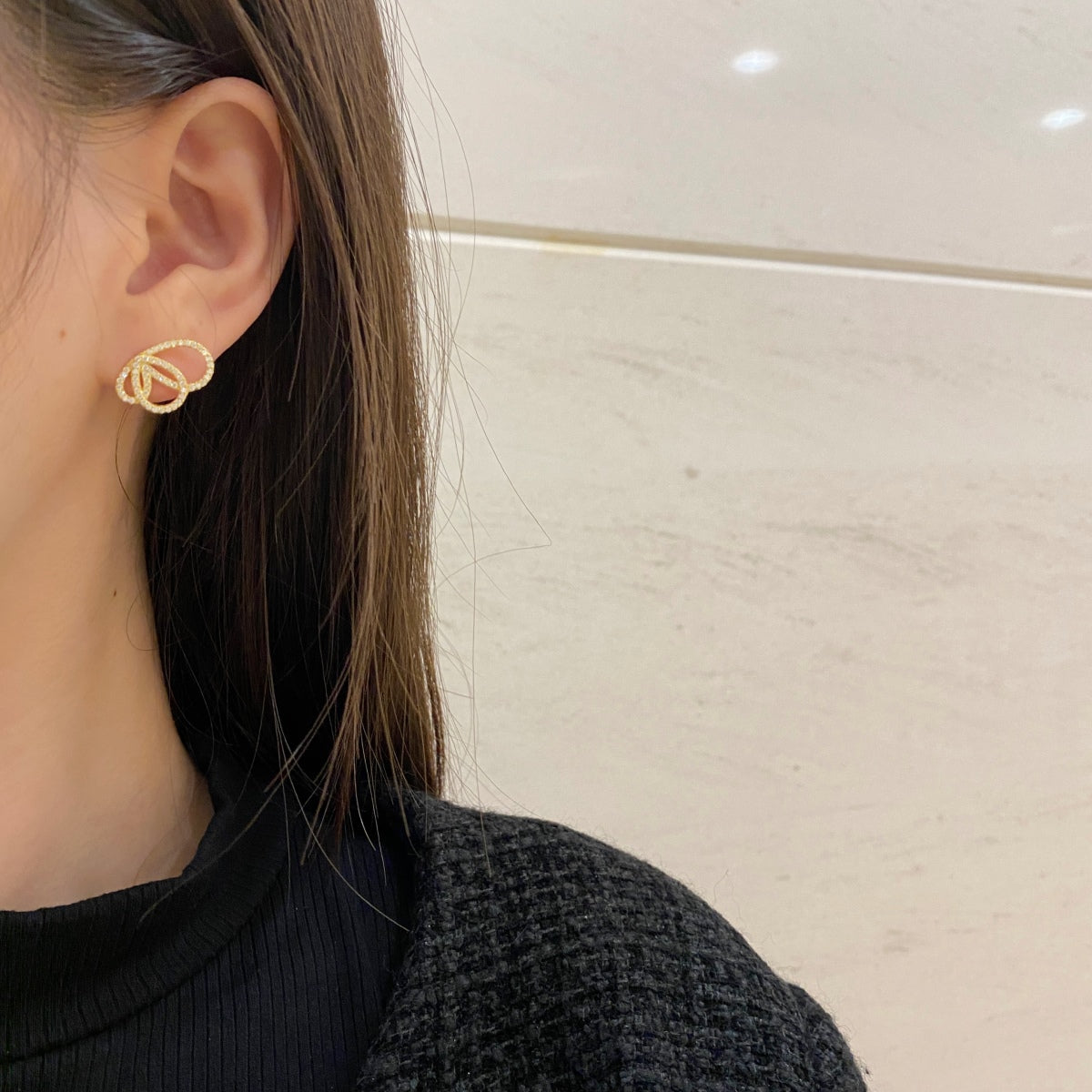 [Lumi Jewels]Exquisite Butterfly Shape Earrings