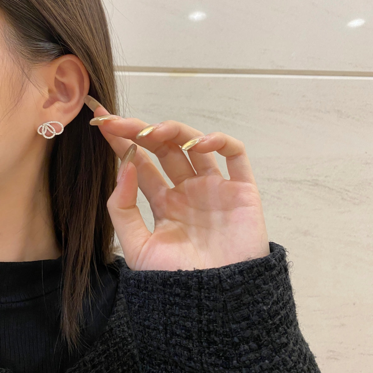 [Lumi Jewels]Exquisite Butterfly Shape Earrings