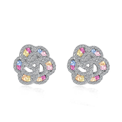 [Lumi Jewels]Exquisite Flower Shape Daily Earrings