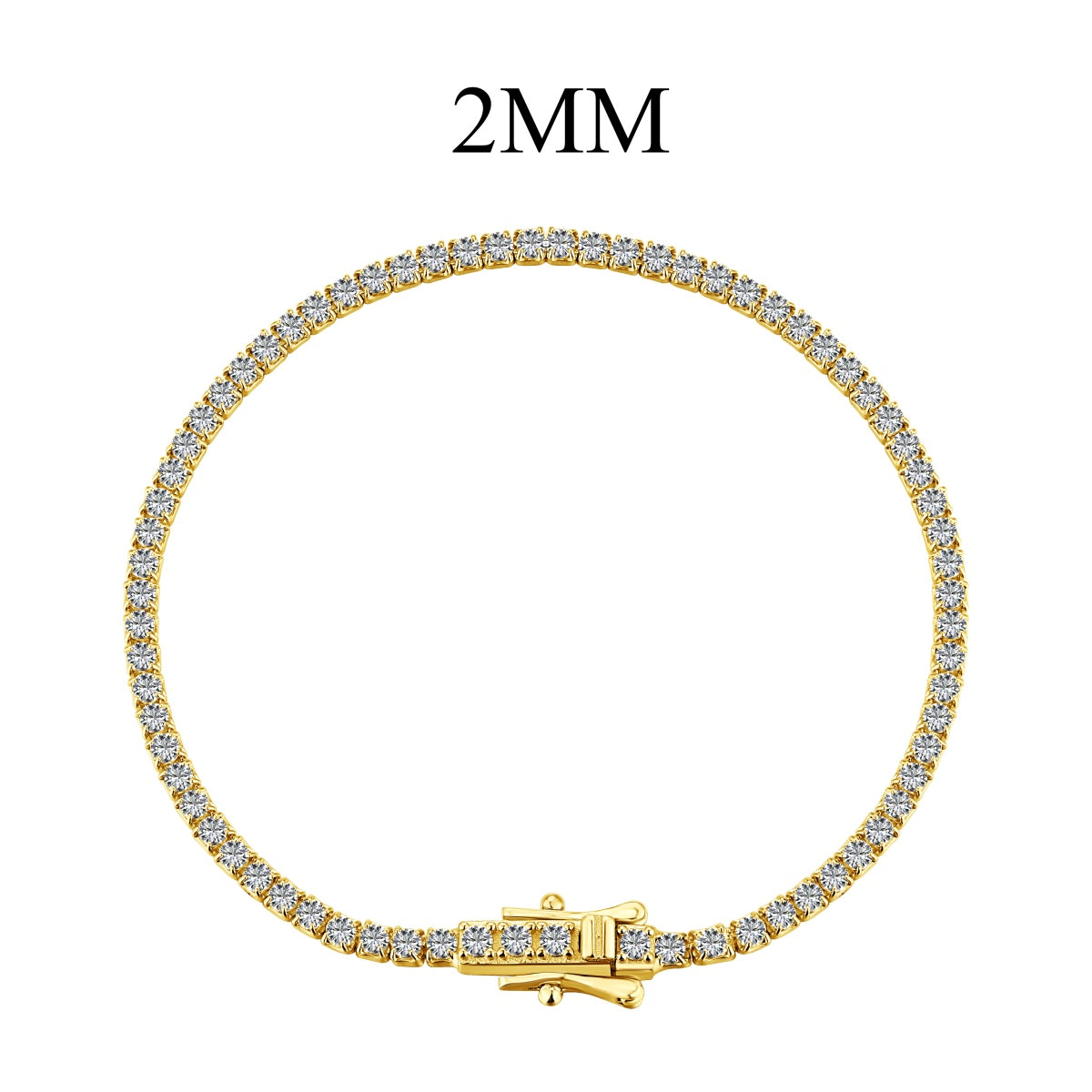 [Lumi Jewels]Radiant Colorful Round Cut Party Bracelet