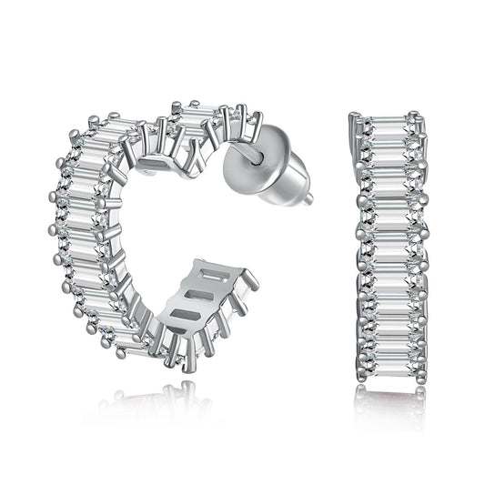 [Lumi Jewels]Radiant Heart Cutout Earrings