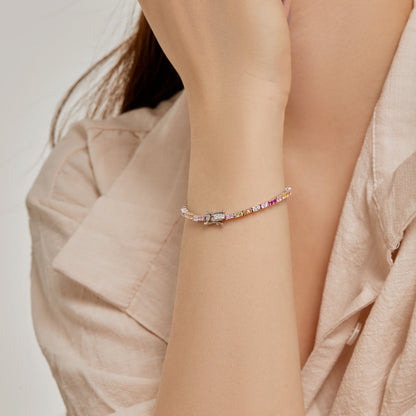[Lumi Jewels]Delicate Romantic Heart Shape Lover Bracelet
