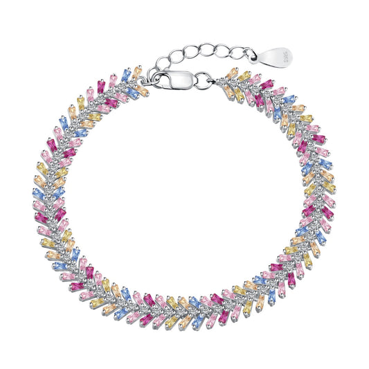 [Lumi Jewels]Dainty Radiant Emerald Cut Daily Bracelet