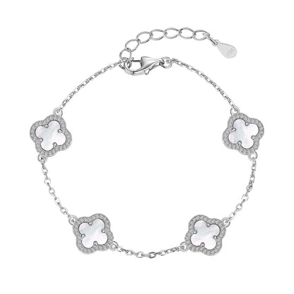 [Lumi Jewels]Four-Leaf Clover Exquisite Bracelet