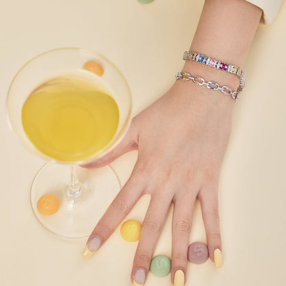 [Lumi Jewels]Dazzling Colorful Daily Bracelet
