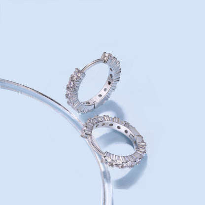 [Lumi Jewels]Radiant Colorful Round Cut Earrings