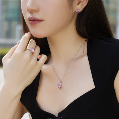 [Lumi Jewels]Four-Leaf Clover Ball Earrings
