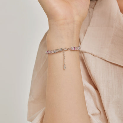 [Lumi Jewels]Unique Colorful Flower Shape Daily Bracelet