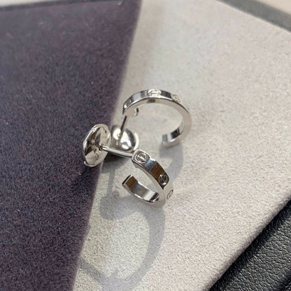 [Lumi Jewels]LOVE EARRINGS 2.65MM SILVER