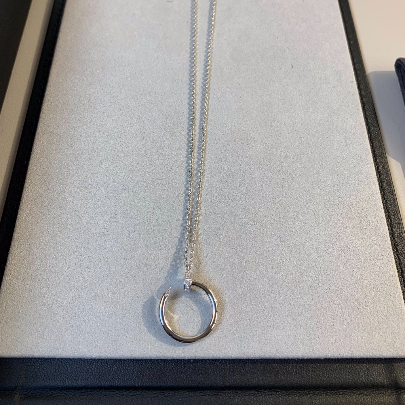 [Lumi Jewels]JUSTE NECKLACE SILVER