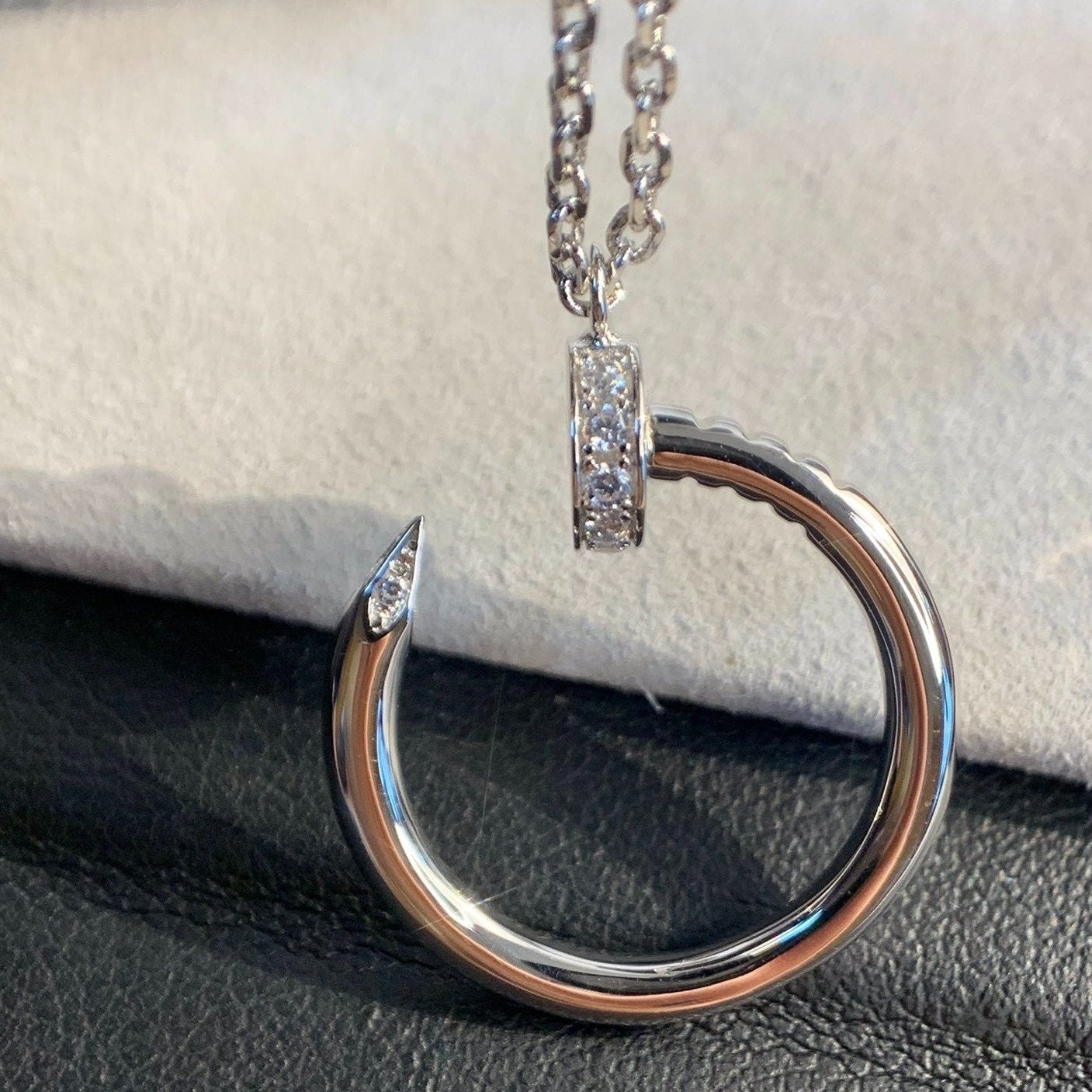 [Lumi Jewels]JUSTE NECKLACE SILVER