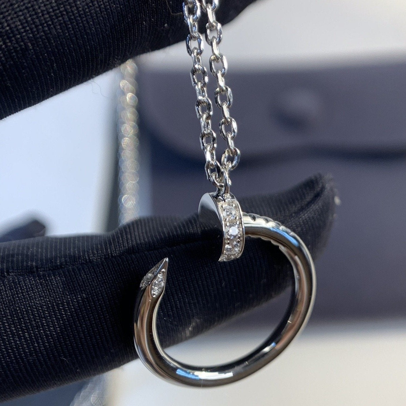 [Lumi Jewels]JUSTE NECKLACE SILVER