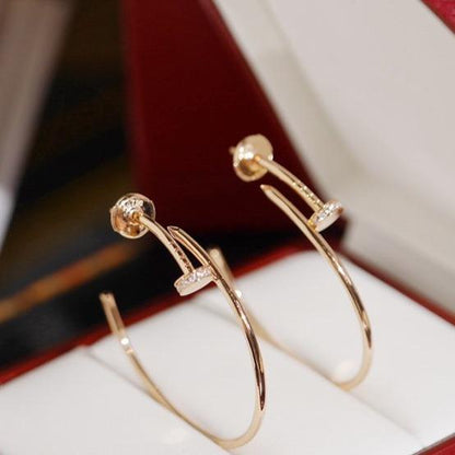 [Lumi Jewels]JUSTE EARRINGS DIAMONDS 1.8MM