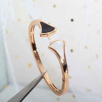 [Lumi Jewels]DREAM BRACELET OPEN PINK GOLD MOP