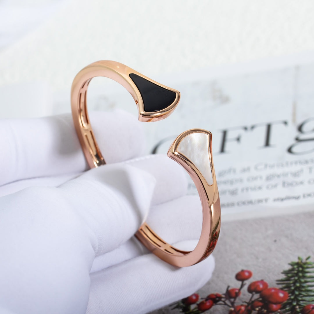 [Lumi Jewels]DREAM BRACELET OPEN PINK GOLD MOP