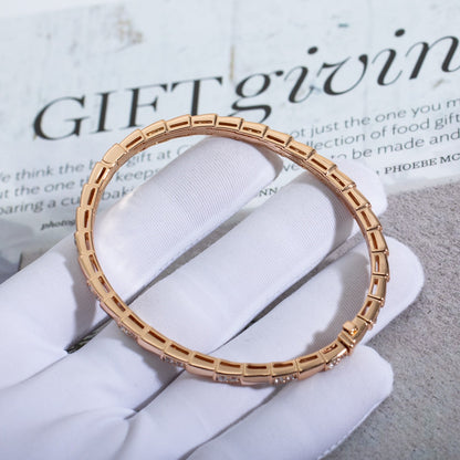 [Lumi Jewels]SERPENTI BRACELET PINK GOLD DIAMOND