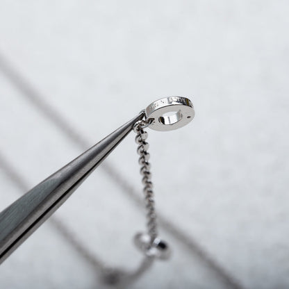 [Lumi Jewels]PARENTESI NECKLACE SILVER
