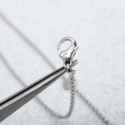 [Lumi Jewels]PARENTESI NECKLACE SILVER