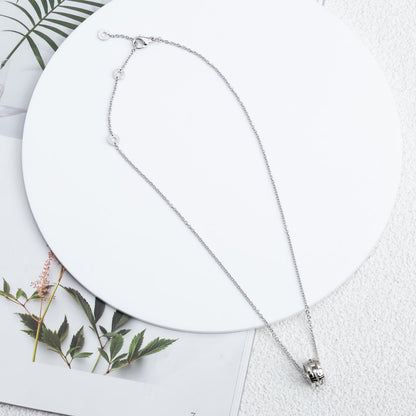 [Lumi Jewels]PARENTESI NECKLACE SILVER