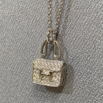 [Lumi Jewels]CONSTANCE PEDANT DIAMOND NECKLACE