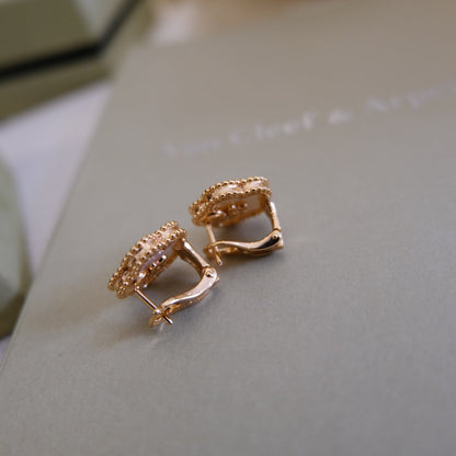 [Lumi Jewels]LUCKY WHITE MOP EARRINGS