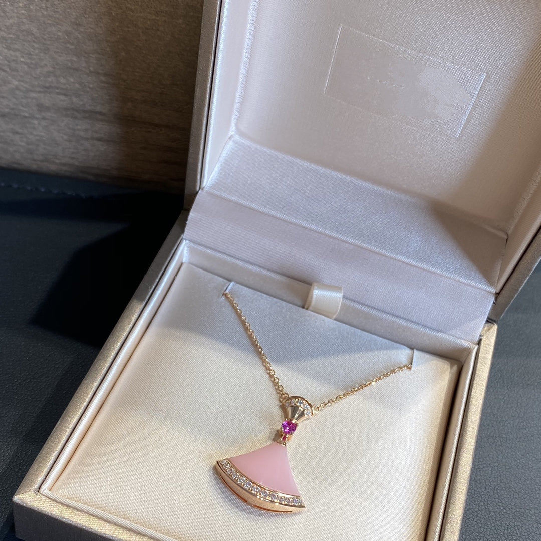 [Lumi Jewels]DREAM NECKLACE PINK OPAL