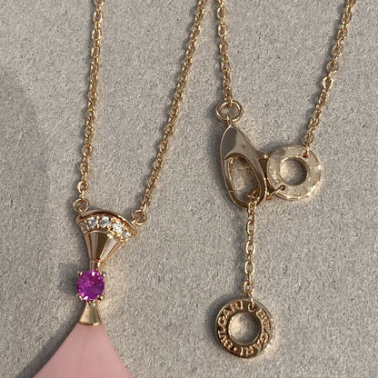 [Lumi Jewels]DREAM NECKLACE PINK OPAL