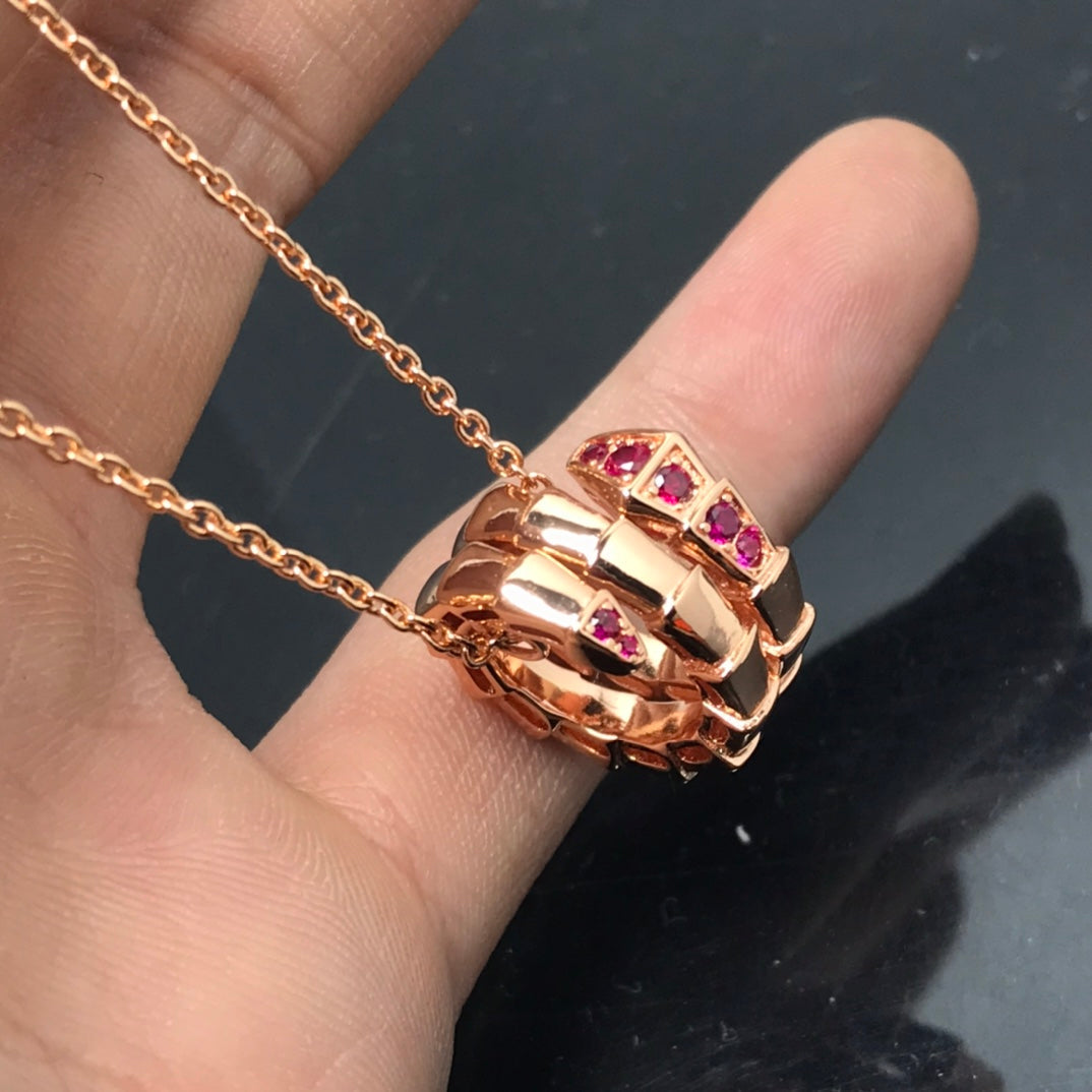 [Lumi Jewels]SERPENTI PEDANT NECKLACE